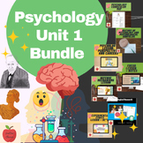 Psychology Unit 1: History, Subfields, & Freud Bundle!