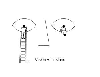 Preview of Psychology: Vision + Illusions (Presentation + Worksheet)