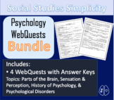 Psychology WebQuests Bundle