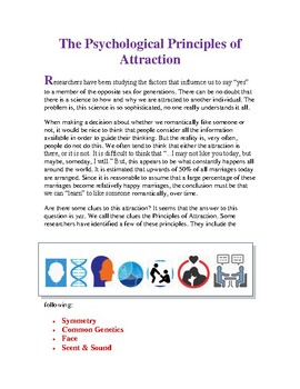 psychological attraction