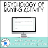 Psychology of Buying Activity