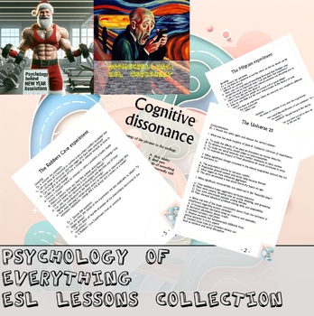Preview of Psychology of Everything - ESL+Psychology lesson bundle, B2-C1