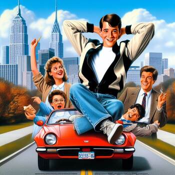 Preview of Psychology of Ferris Bueller's Day Off (1986) Movie Viewing Guide: Questions/KEY