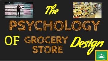 Preview of Psychology of Grocery Store Design - Free Google slides pres. (Print/Google)