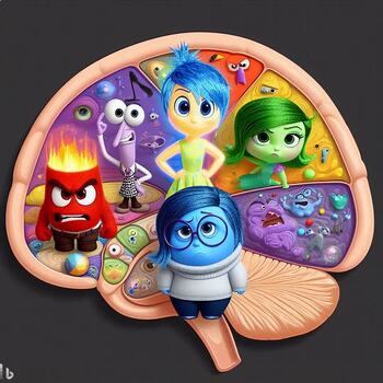 Preview of Psychology of Inside Out (2015) Movie Viewing Guide:Summary/Vocabulary/Questions