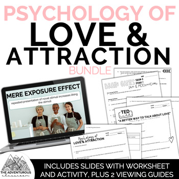 Preview of Psychology of Love and Attraction Bundle