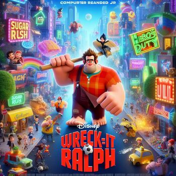 Preview of Psychology of Wreck-It Ralph (2012) Movie Viewing Guide:Summary/Vocab/Questions