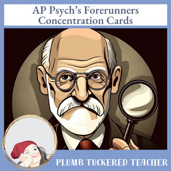 Preview of Psychology's Forerunners Concentration Cards