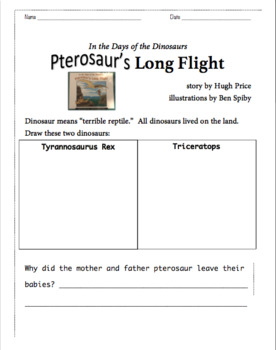 Preview of Pterosaur's Long Flight