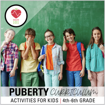 Preview of Puberty: Boys & Girls Health Curriculum- Body Development + Changes