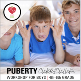 Puberty: Boys Health Curriculum + Activities- Body Develop