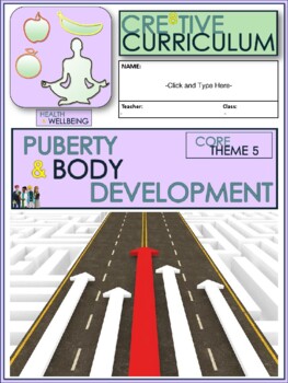 Preview of Puberty Education Work Booklet