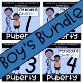 Puberty: My Body is Changing - Boy's Book Bundle 1-4