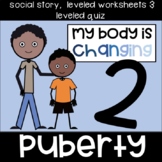 Puberty: My Body is Changing - Boy's book 2
