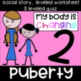 Puberty: My Body is Changing - Girl's Book 2