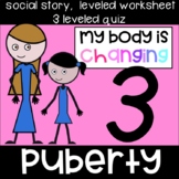 Puberty: My Body is Changing - Girl's Book 3