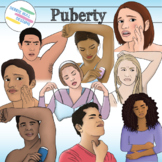 Puberty - Teen Clipart