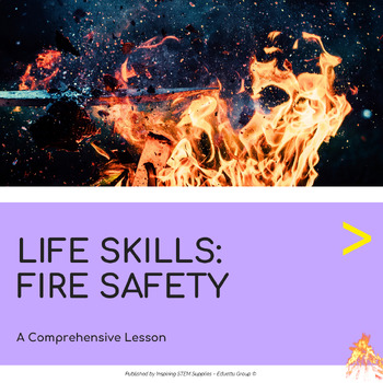 Preview of Public Health: Fire Safety Workbook & Activities | A Comprehensive Lesson