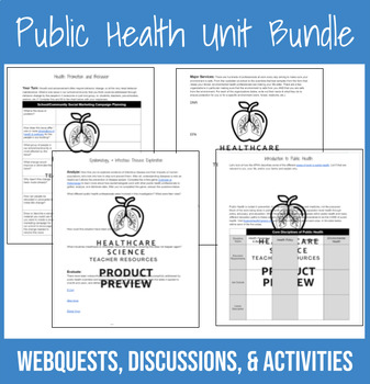 Preview of Public Health Unit Bundle