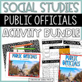 Public Officials Worksheets and Digital Activities - 2nd &