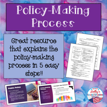 Preview of Public Policy-Making Process