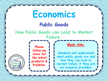 Preview of Public & Private Goods - Market Failure - Exam Practice & Key Theory