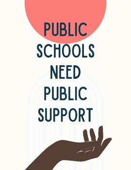 Preview of Public Schools Need Public Support