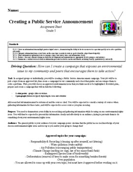 Preview of Public Service Announcement