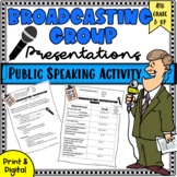 Public Speaking Activity: Broadcasting Group Speech|Google