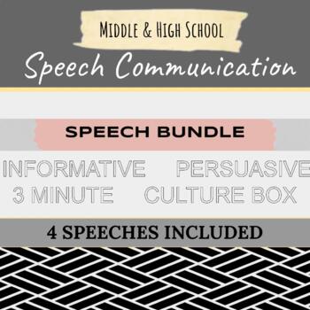 Preview of Public Speaking Assessment Bundle