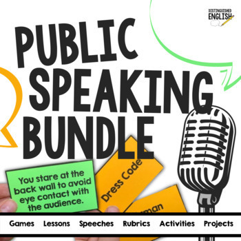 Preview of Public Speaking Bundle