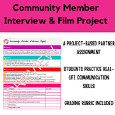 Public Speaking Community Member Interview/Video Project w