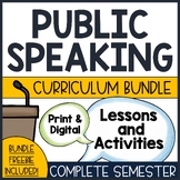 Public Speaking Unit | Speech Curriculum | Lesson Plans