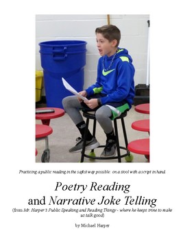 Preview of Public Speaking Foundation Projects - Poetry Reading and Narrative Joke Telling