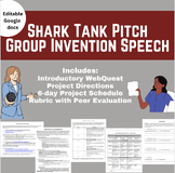 Public Speaking Group Project Final: Invention Shark Tank 
