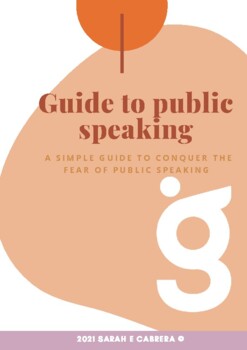 Preview of Public Speaking Guide FOR ESL