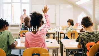 Preview of Introduction to Public Speaking (Grade 1-2)