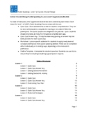Public Speaking Level 1 Supplemental Worksheet Book
