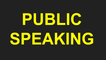 Preview of Public Speaking Course: Presentations (great for f2f, blended, online/zoom)