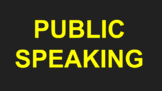 Public Speaking Course: Presentations (great for f2f, blen