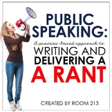 Public Speaking: Writing and Delivering a Rant