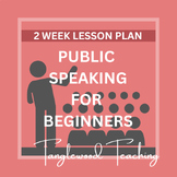 Public Speaking for Beginners - 2 Week Plan