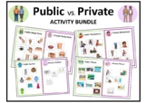Public and Private / Personal Safety - (4x) Sorting Activities