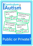 Public or Private Autism Life Skills Personal Safety Lessons