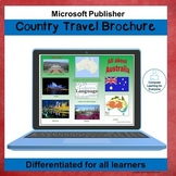 Microsoft Publisher Travel Brochure Project