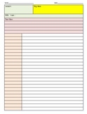 Publisher version-Cornell Style Math Notes Template