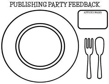 Preview of Publishing Party Feedback Table Setting