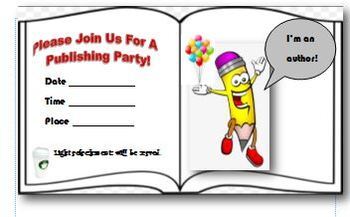Preview of Publishing Party Ideas and Templates