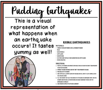 Preview of STEM Pudding Earthquakes