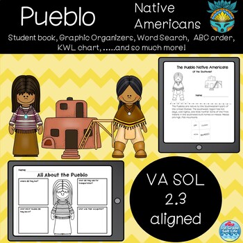 Preview of Pueblo Indians Native American Tribe VA SOL 2.3c